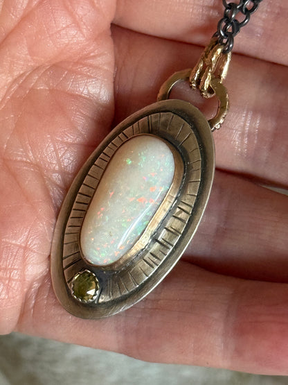 Ethiopian Opal Necklace
