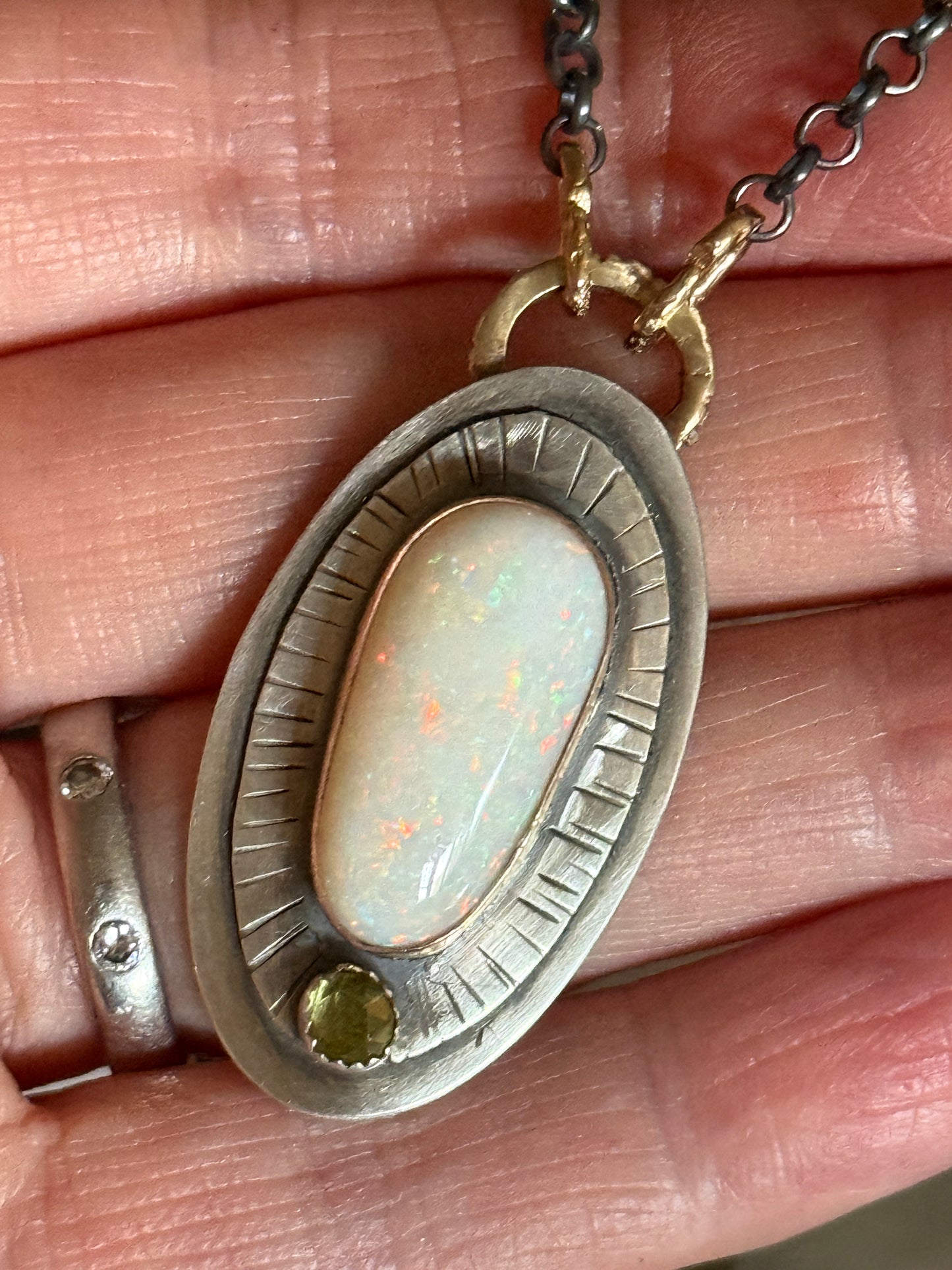 Ethiopian Opal Necklace