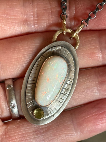 Ethiopian Opal Necklace