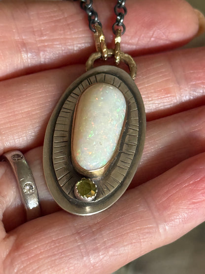 Ethiopian Opal Necklace