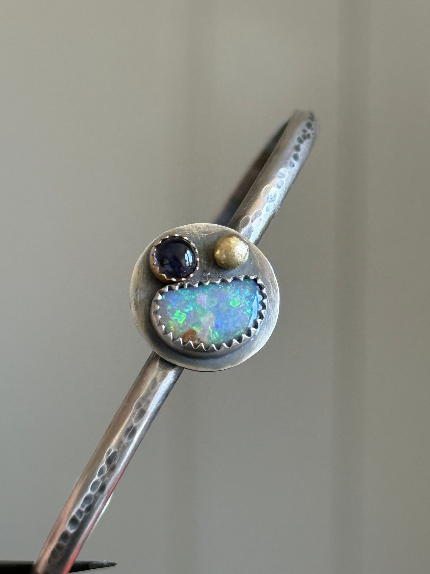 Mixed Gemstone Bangle