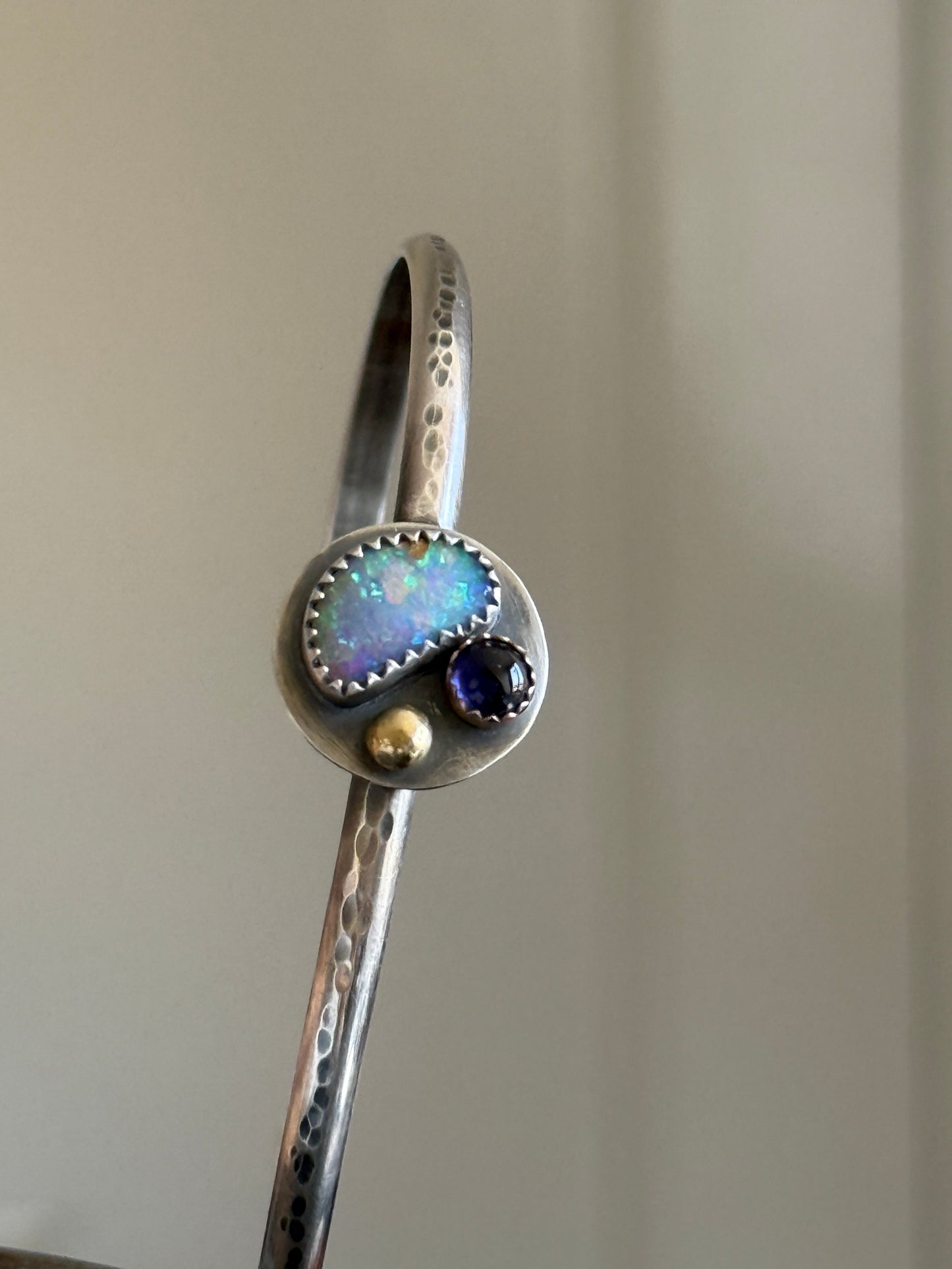 Mixed Gemstone Bangle