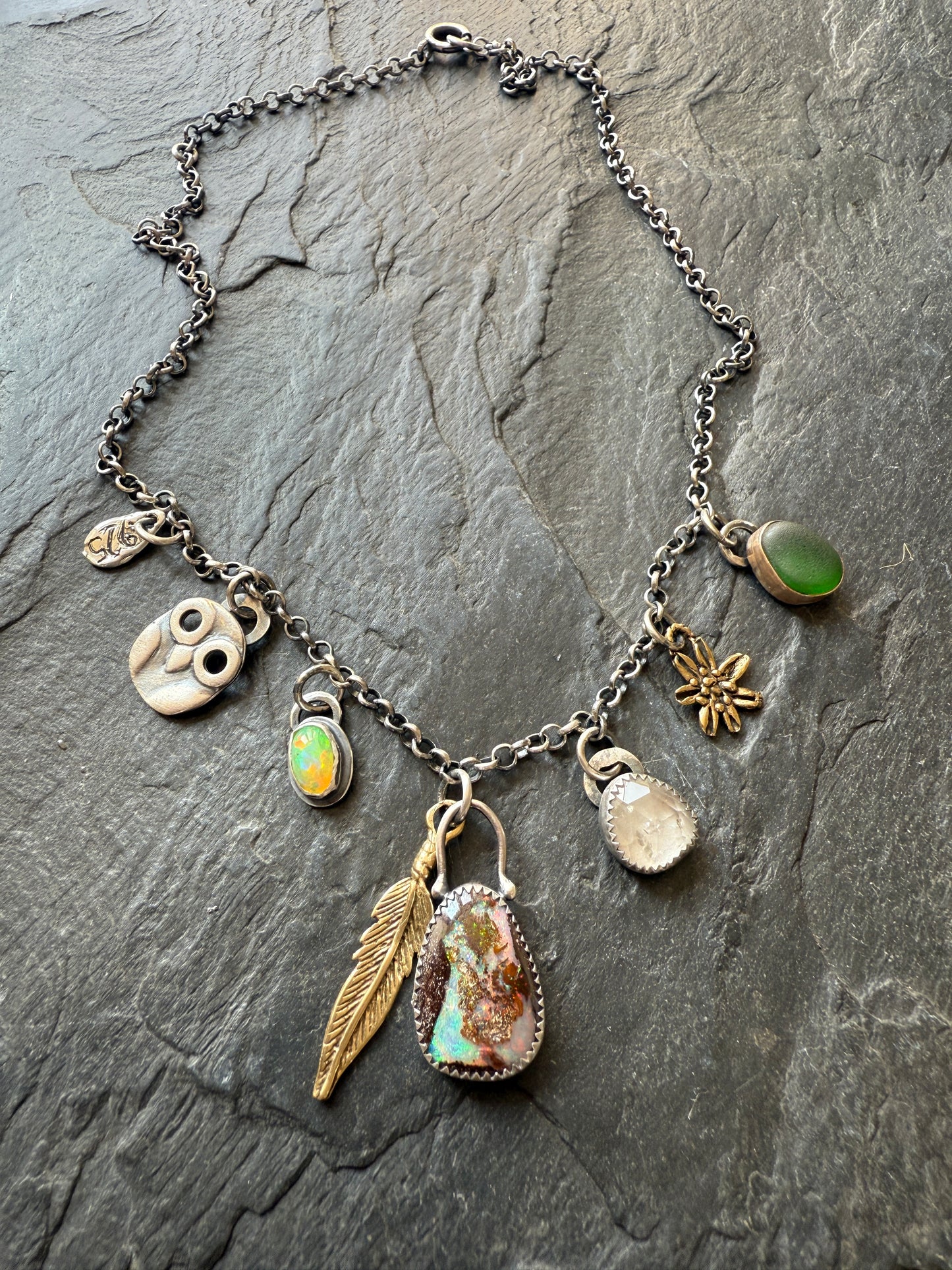 Multi charm Necklace