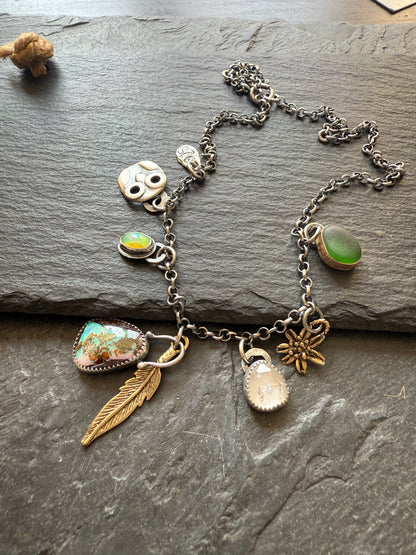 Multi charm Necklace