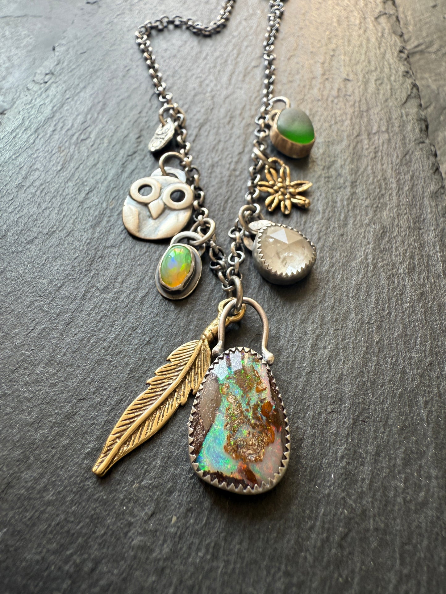 Multi charm Necklace