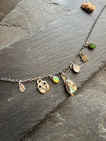 Multi charm Necklace