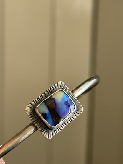 Blue Opal Bangle