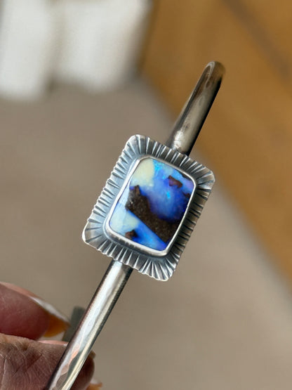 Blue Opal Bangle