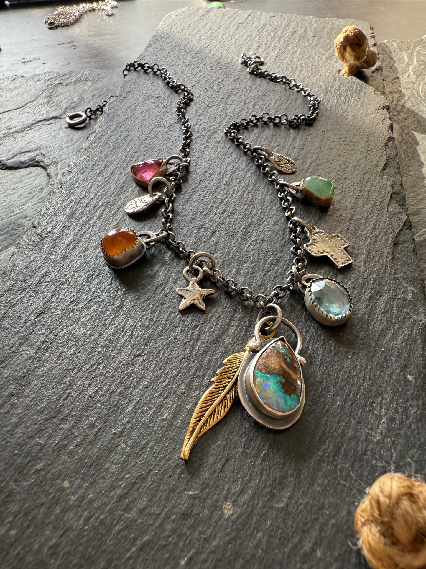 Multi Charm Necklace
