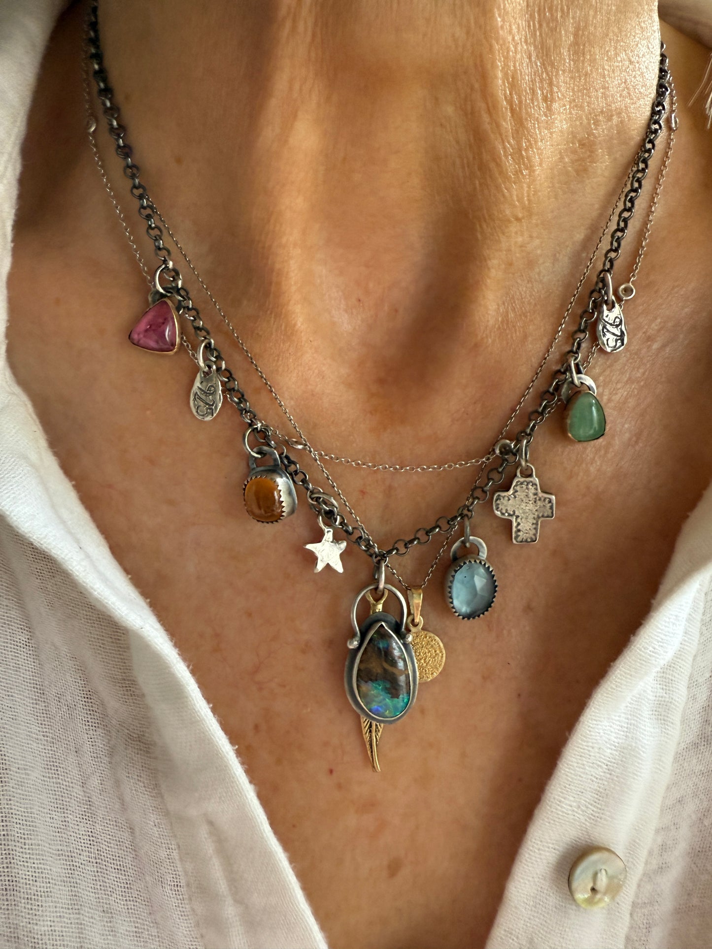 Multi Charm Necklace