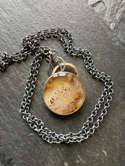 Montana Agate Pendant