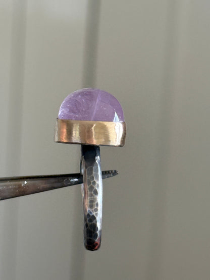 Pastel Pink Kunzite Ring 8