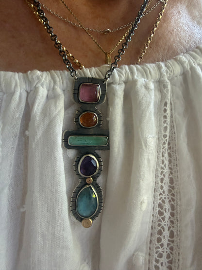 Multi Charm Pendant