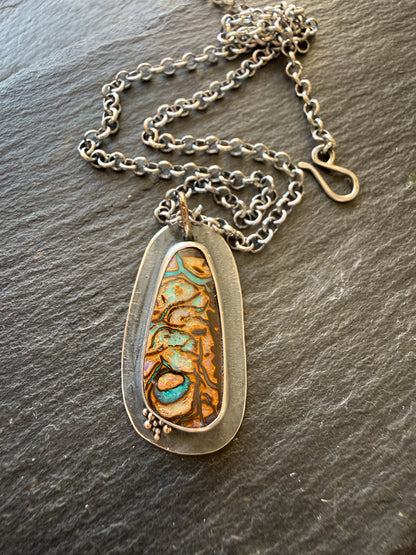 Boulder Opal Pendant