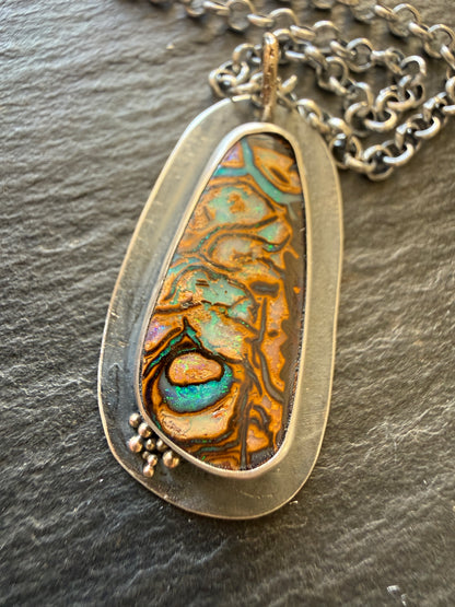 Boulder Opal Pendant