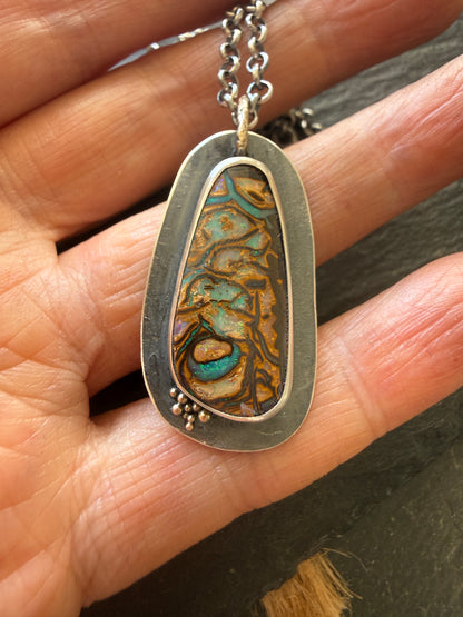 Boulder Opal Pendant