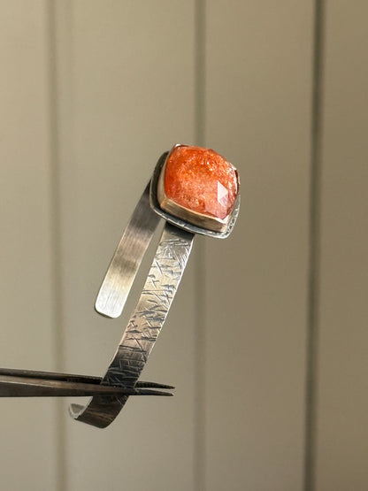Sunstone Cuff Bangle