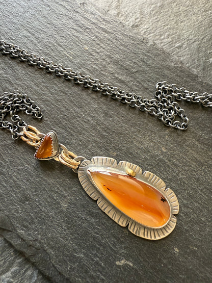 Large Agate Pendant