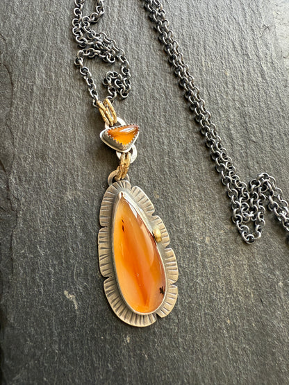 Large Agate Pendant