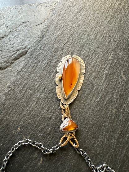 Large Agate Pendant