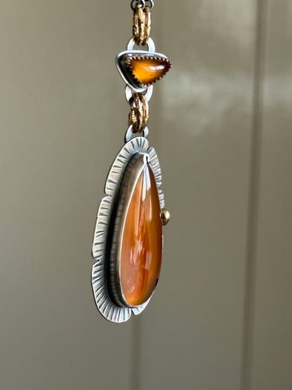 Large Agate Pendant