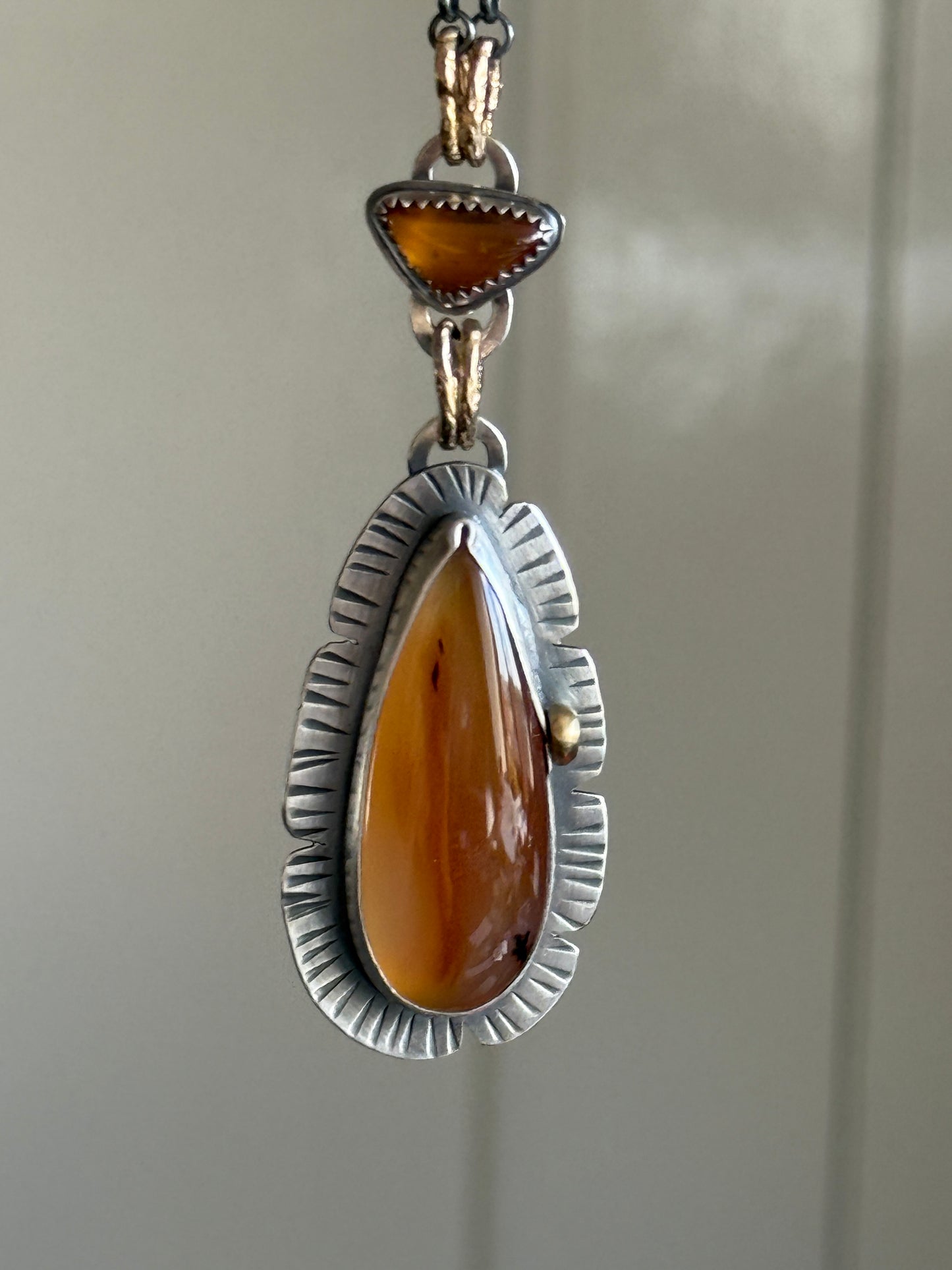 Large Agate Pendant