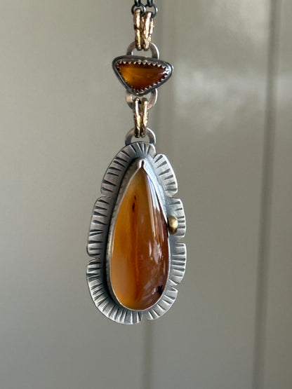 Large Agate Pendant