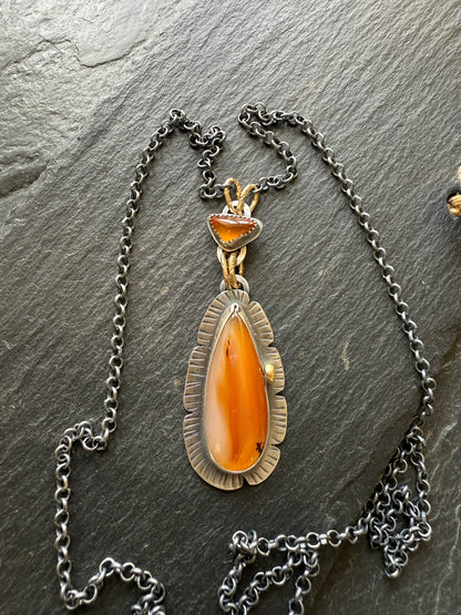 Large Agate Pendant