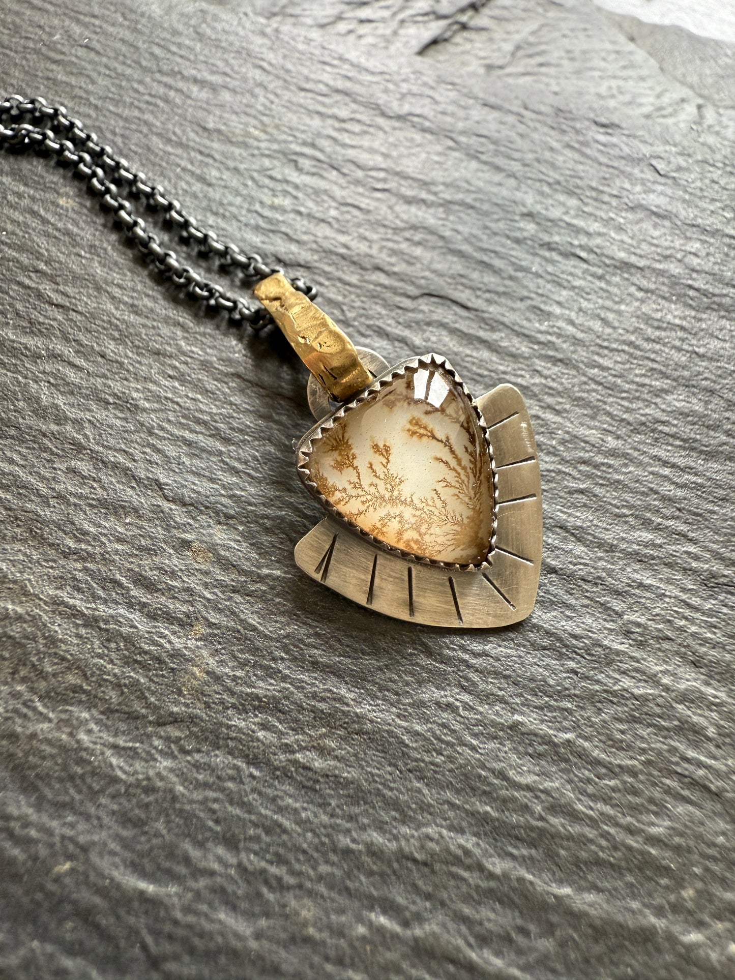 Dentritic Agate Necklace