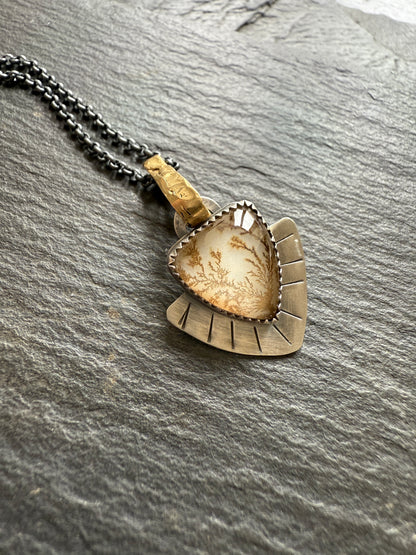 Dentritic Agate Necklace