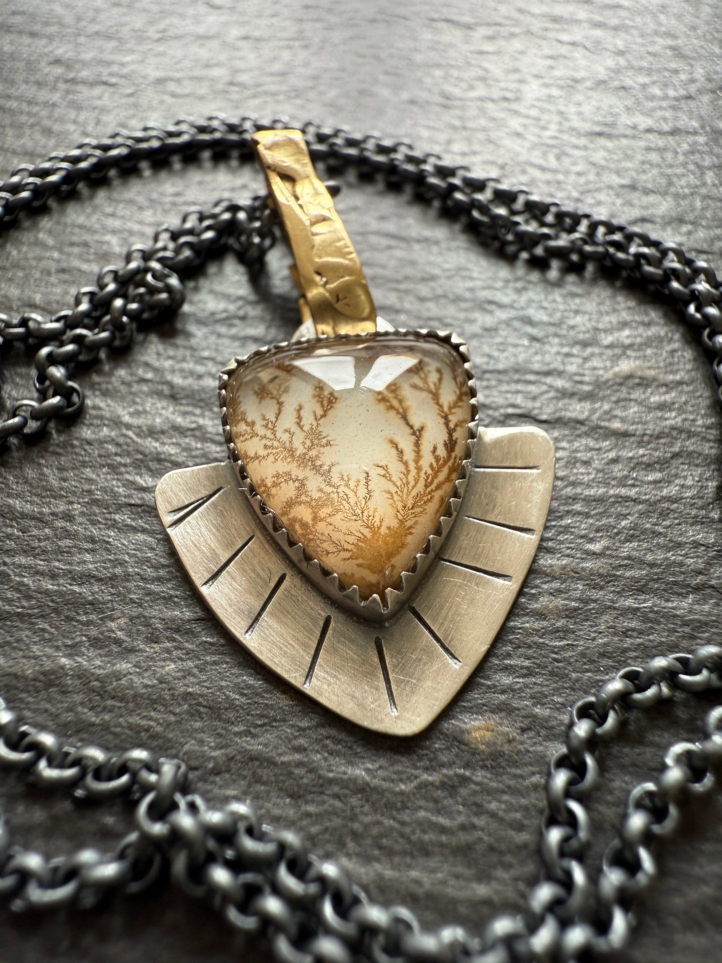 Dentritic Agate Necklace