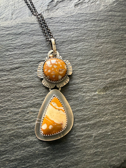 Fawn Jasper Pendant