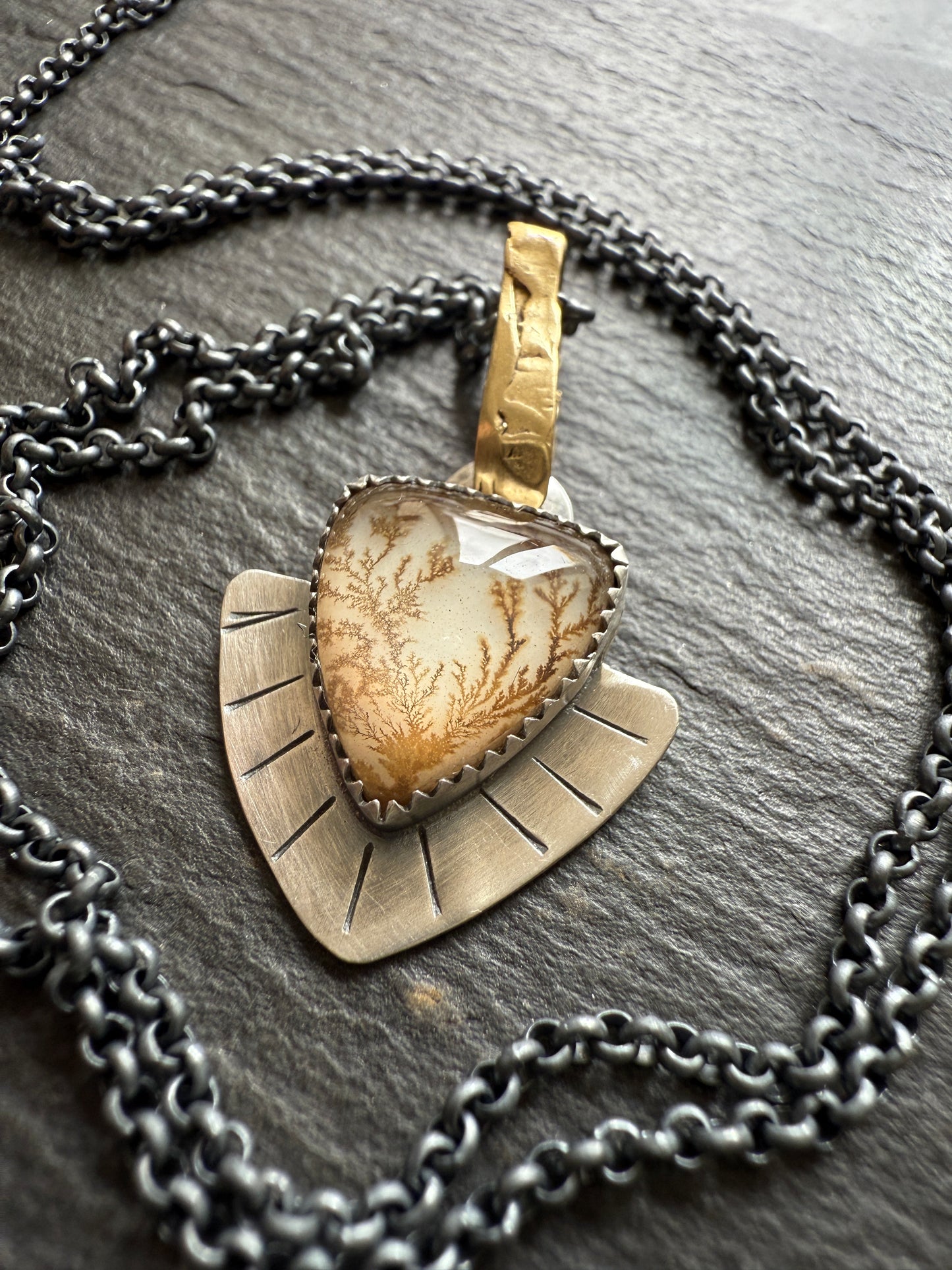 Dentritic Agate Necklace