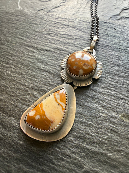 Fawn Jasper Pendant