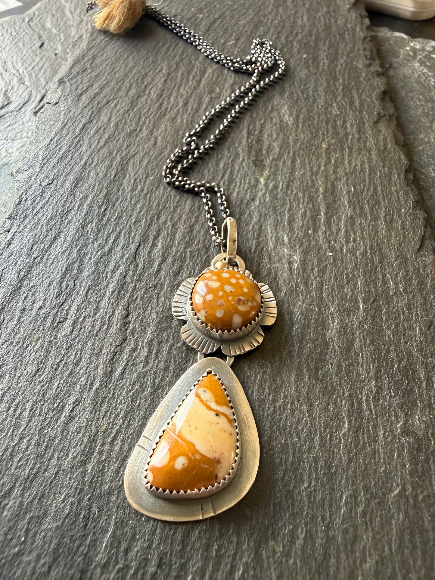 Fawn Jasper Pendant