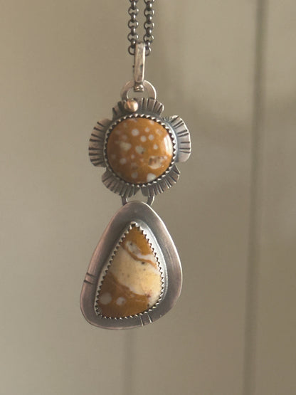 Fawn Jasper Pendant