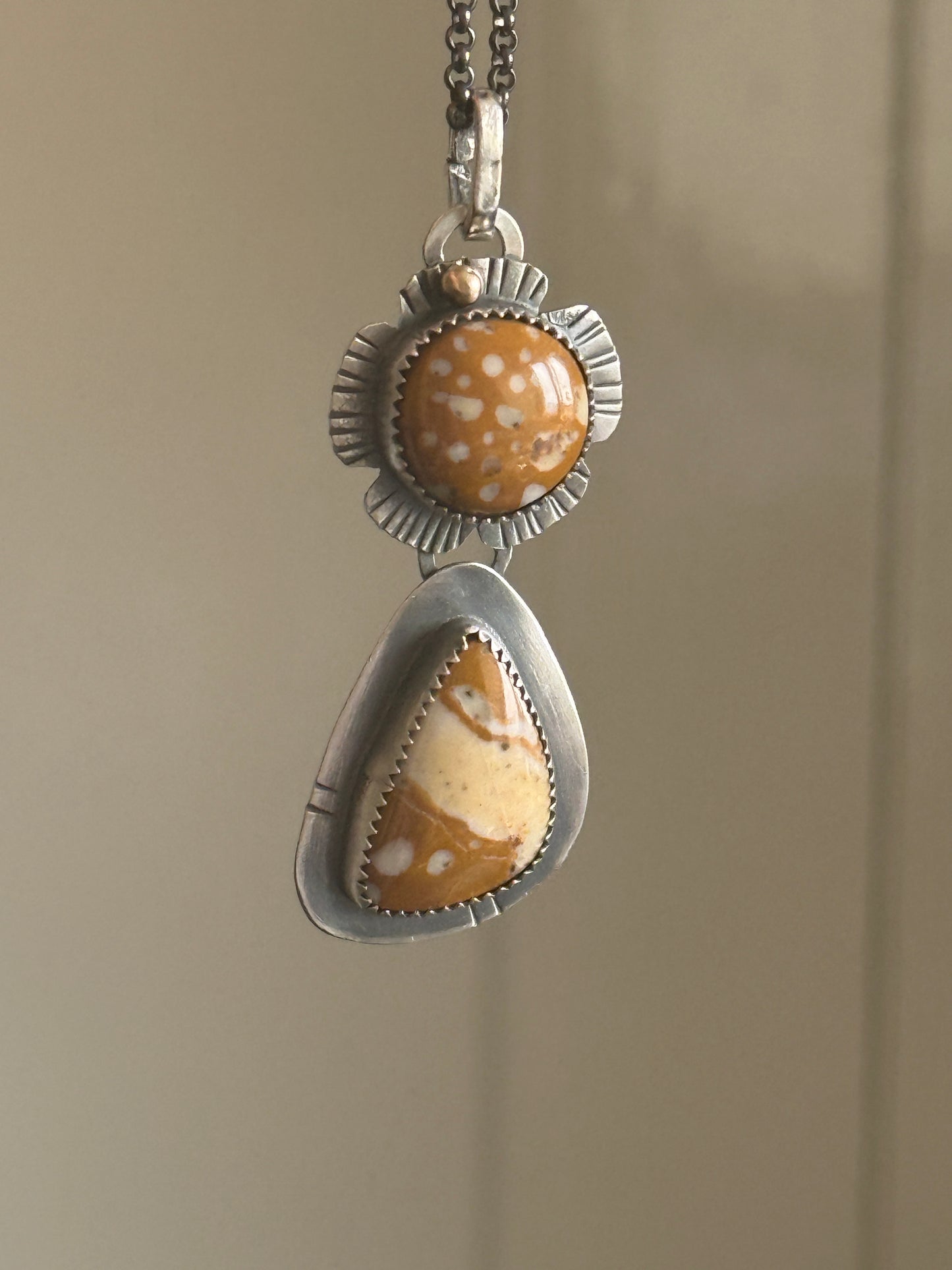Fawn Jasper Pendant