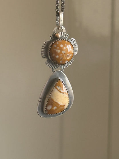 Fawn Jasper Pendant