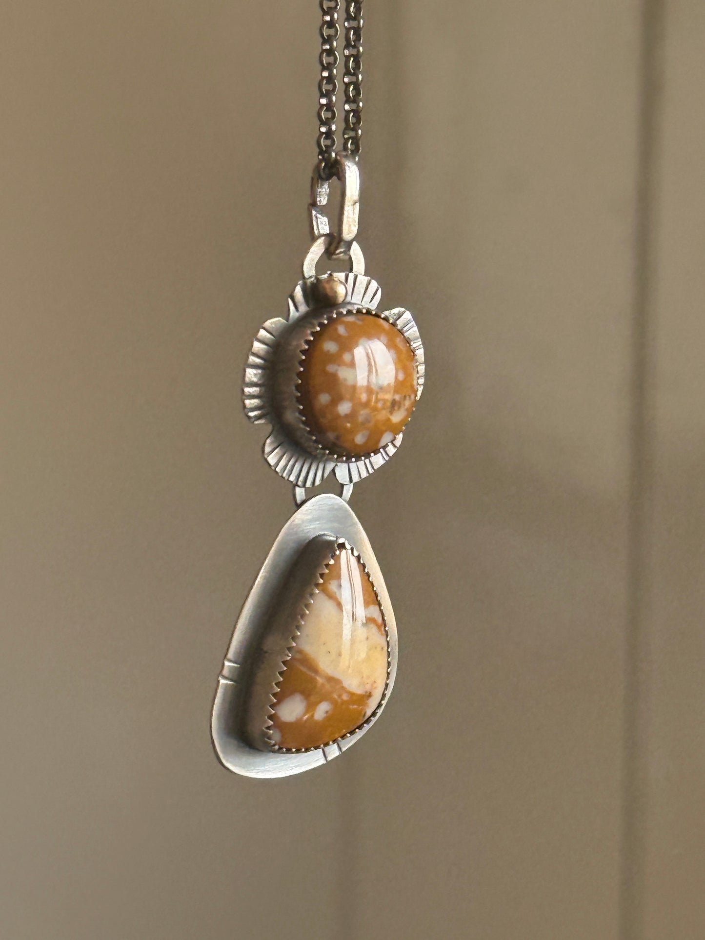 Fawn Jasper Pendant