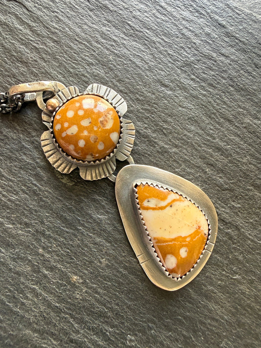Fawn Jasper Pendant