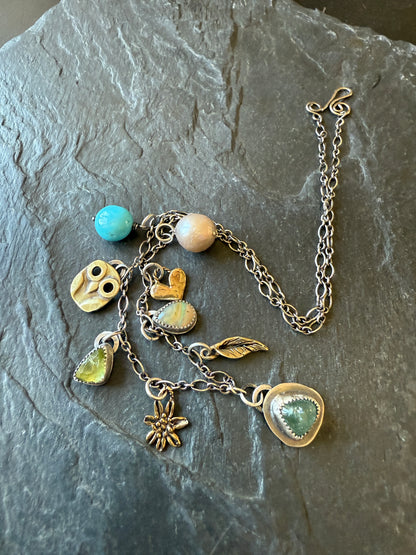 Long Charm Necklace