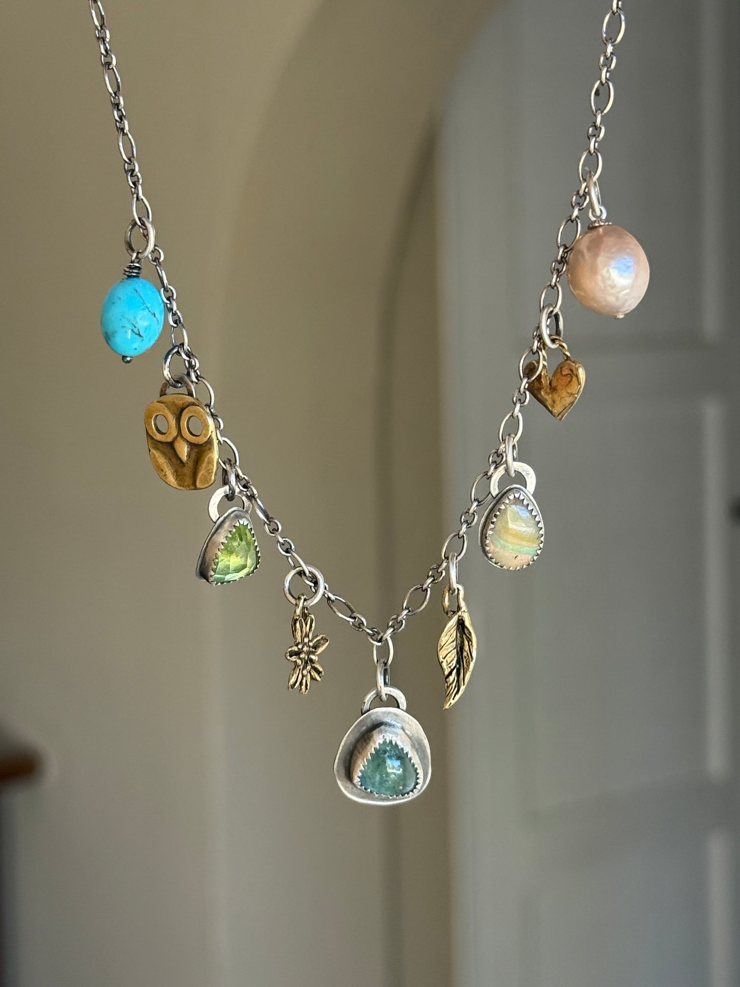 Long Charm Necklace