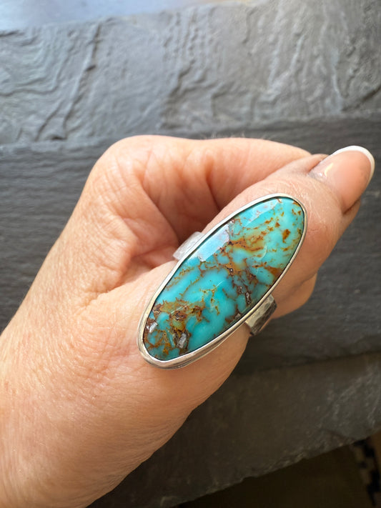 Statement Turquoise Ring 7