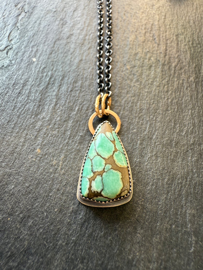 Desert Bloom Variscite Necklace