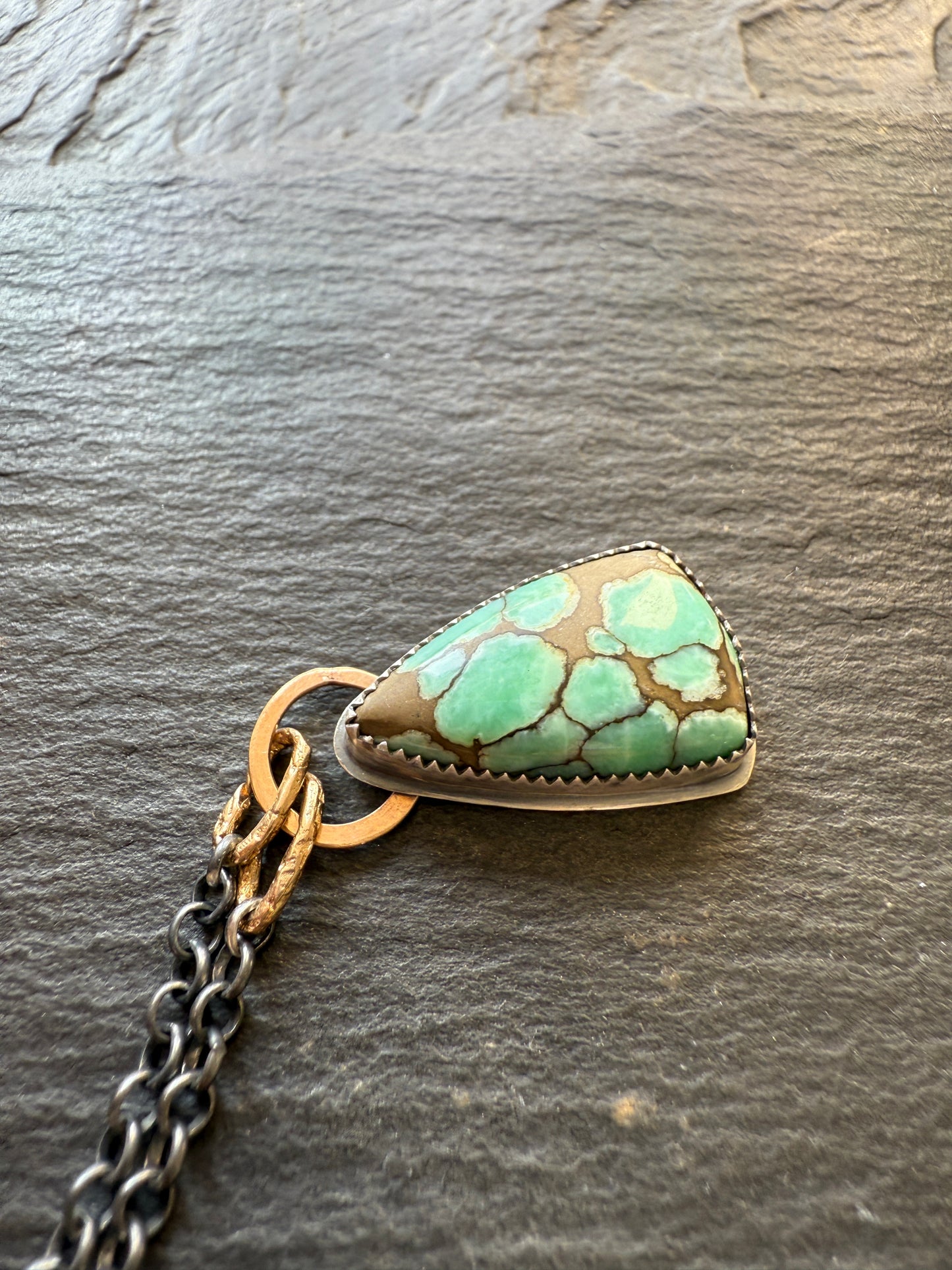 Desert Bloom Variscite Necklace