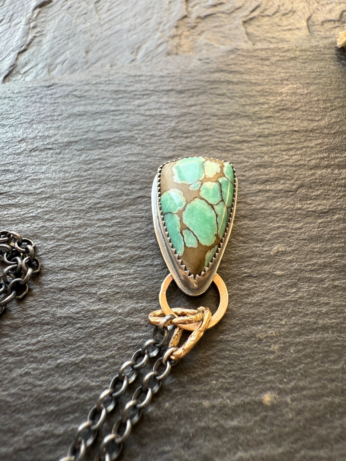 Desert Bloom Variscite Necklace