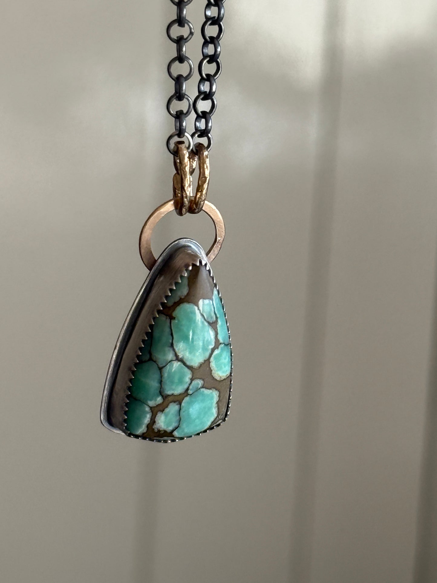 Desert Bloom Variscite Necklace