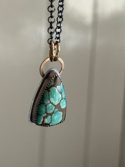 Desert Bloom Variscite Necklace