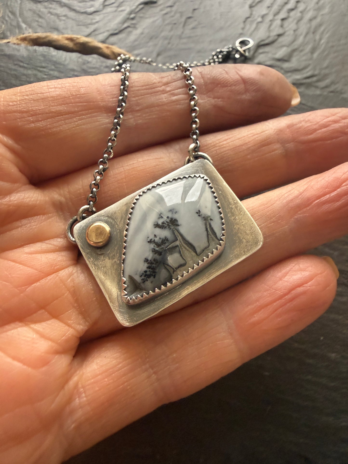 Jasper pendant