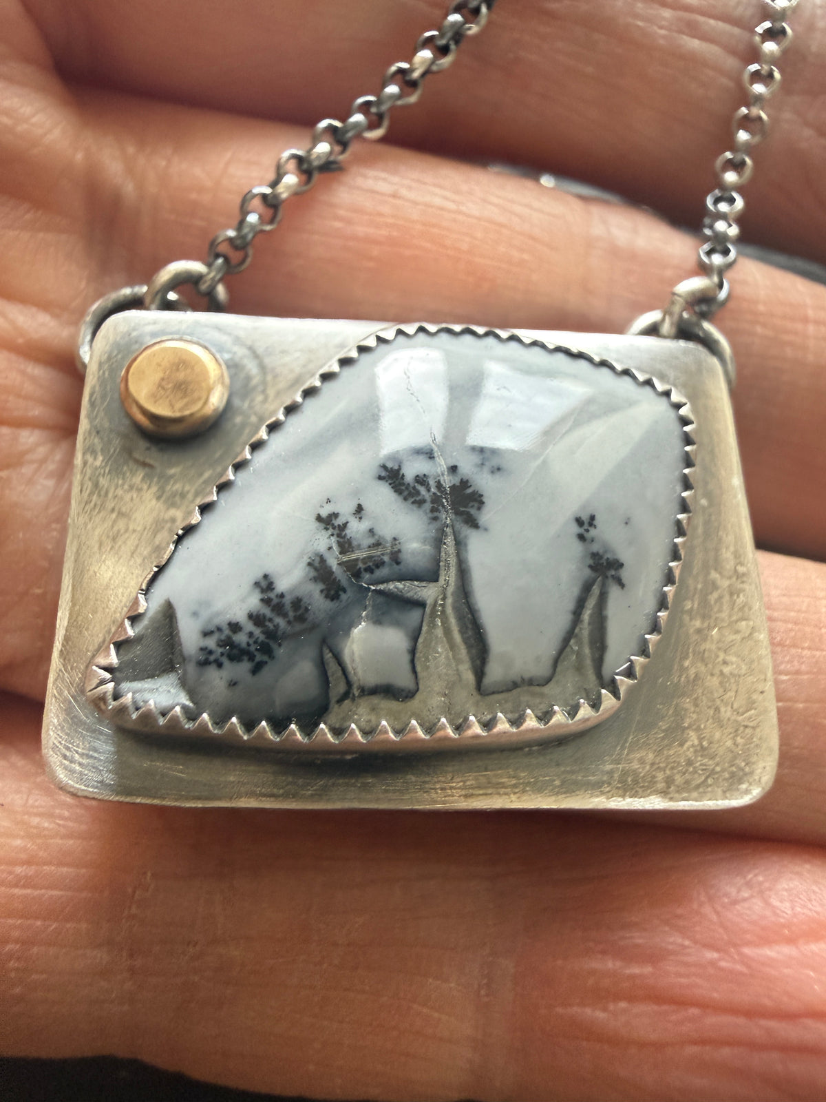 Jasper pendant